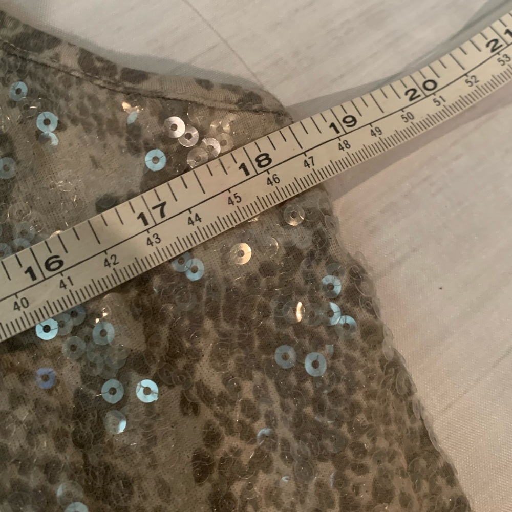 Old Navy Sequined Snake Skin tank. Size XXL. - Picture 6 of 7
